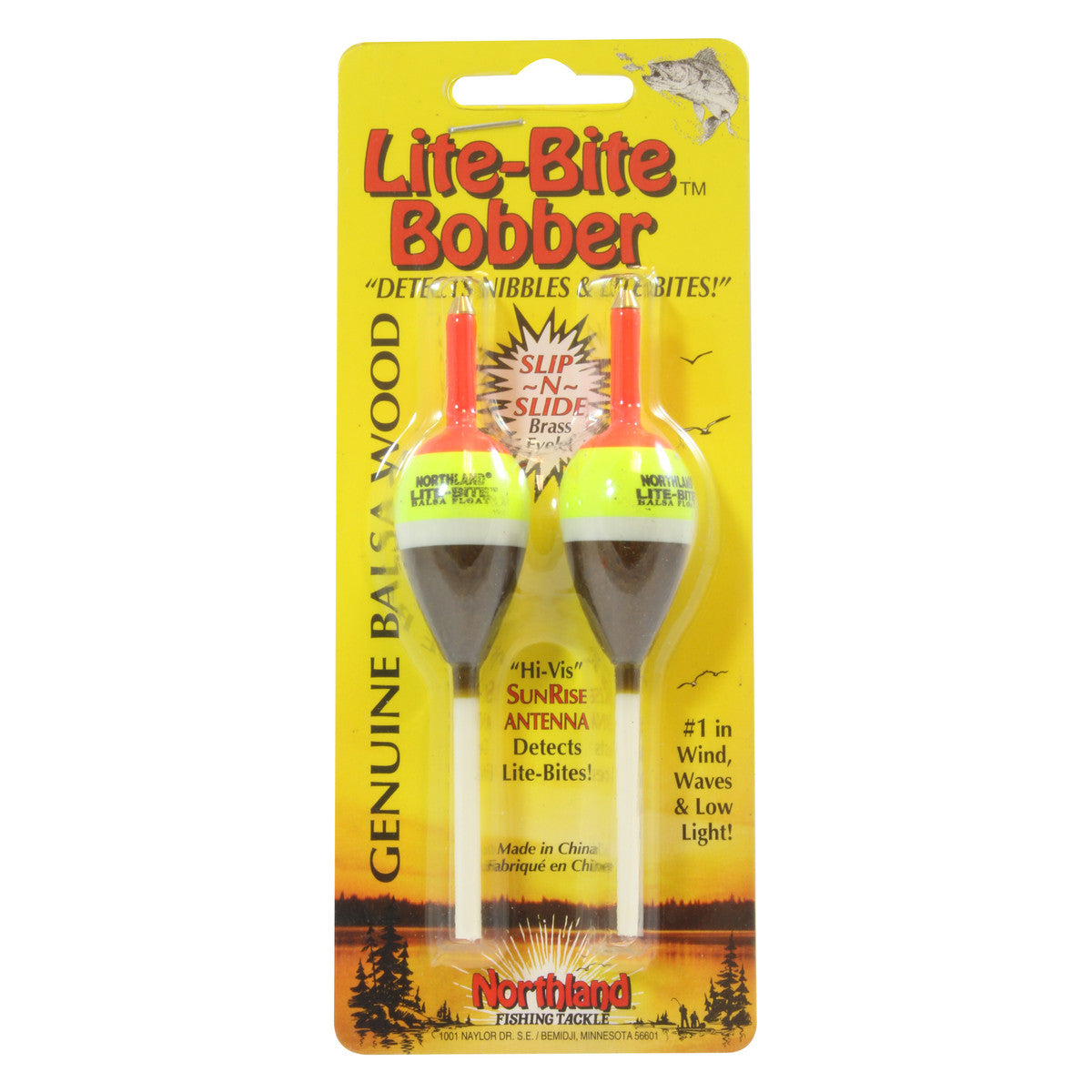 NORTHLAND LITE-BITE SLIP BOBBERS - TWO MODELS AVAILABLE