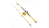 OKUMA FNX-662-30YL FIN CHASER "X" SPINNING COMBO, 6' 6", 1BB, FNX-30, YELLOW