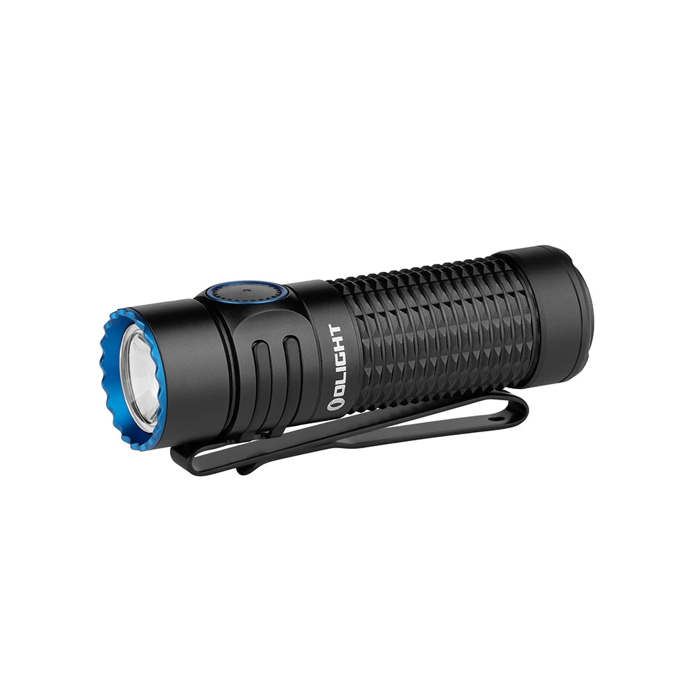 OLIGHT WARRIOR NANO'S MOST COMPACT RECHARGEABLE TACTICAL FLASHLIGHT - BLACK