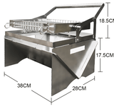 PORTABLE SS BARE GRILL BBQ FLIP THE GRILL NOT THE MEAT