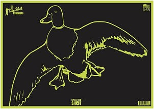 12" X 18" SPLATTER SHOT PRE-HUNT TAG PAPER TARGET - 8 PACK - TWO MODELS AVAILABLE