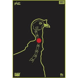 12" X 18" SPLATTER SHOT PRE-HUNT TAG PAPER TARGET - 8 PACK - TWO MODELS AVAILABLE