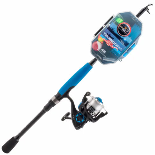 READY 2 FISH R2F5-JABT-SP-X R2F5 - JUSTE AJOUTER L’APPÂT - COMBO TÉLESCOPIQUE AVEC KIT – 5'6" ML