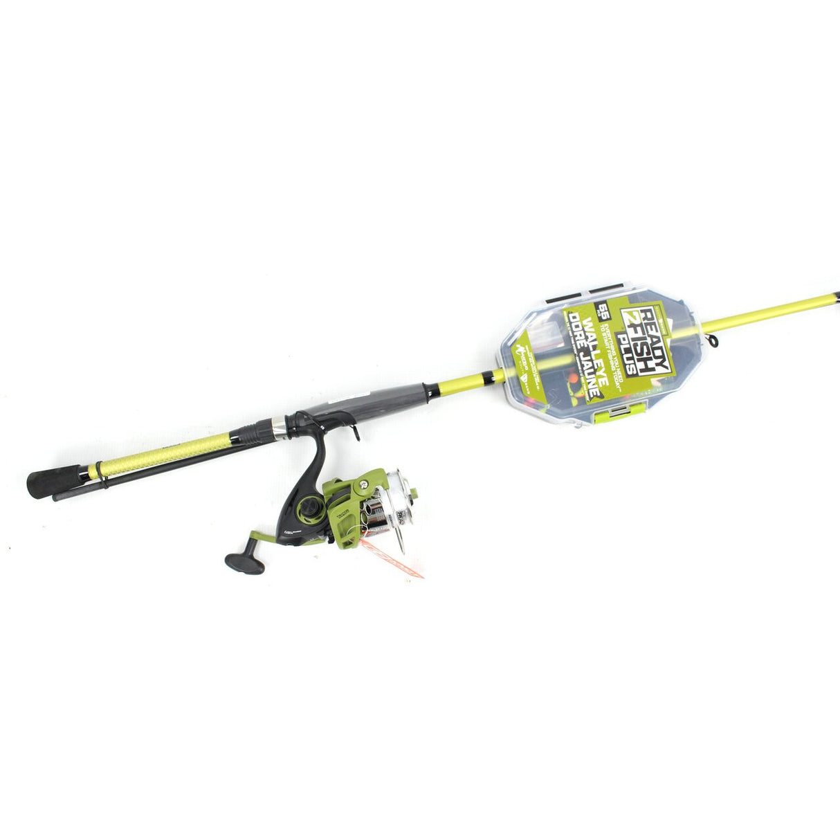 READY 2 FISH R2F5-WAL-SP-X COMBO DE LANCER AU DORÉ MOYEN