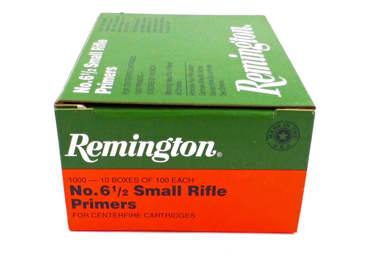 AMORCES REMINGTON 6.5 POUR PETITES CARABINES