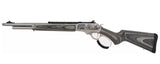 CARABINE ROSSI R95 À LEVIER EN BOIS LAMINÉ CALIBRE 45-70 GOVT, CANON 18'', 5 COUPS, INOX, GRAVURE ÉDITION OURS