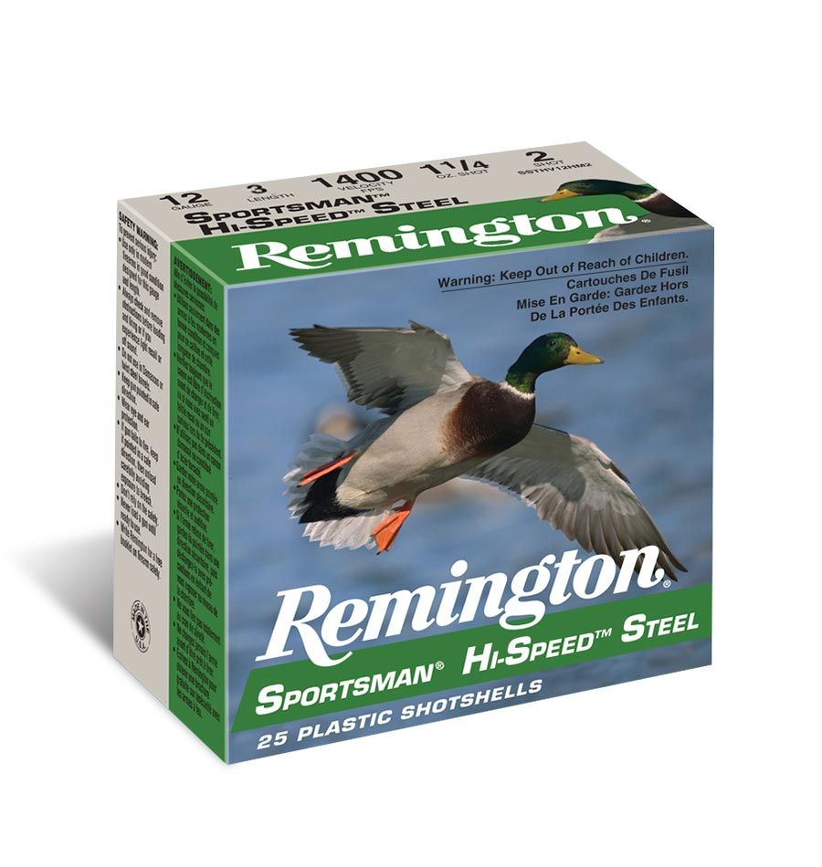 REM. SPORTSMAN STEEL 12GA 2-3/4'' 1 1/8 #2 - 20934
