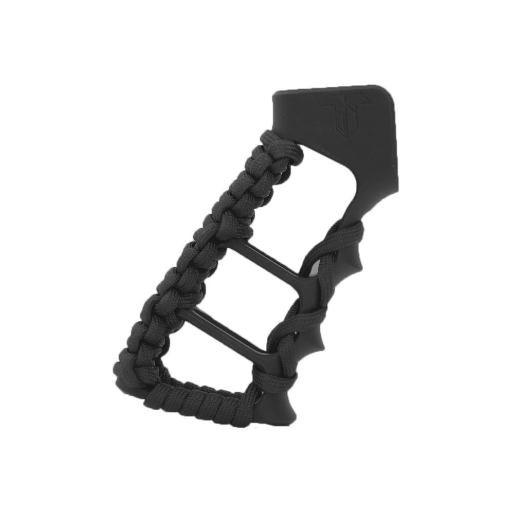 Grips squelettés du paracord noir F1