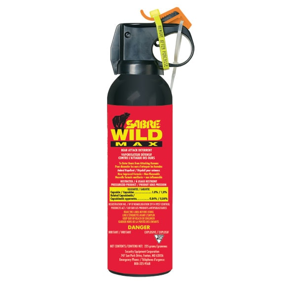 Sabre Wild Max (225 g) avec coin de sécurité orange