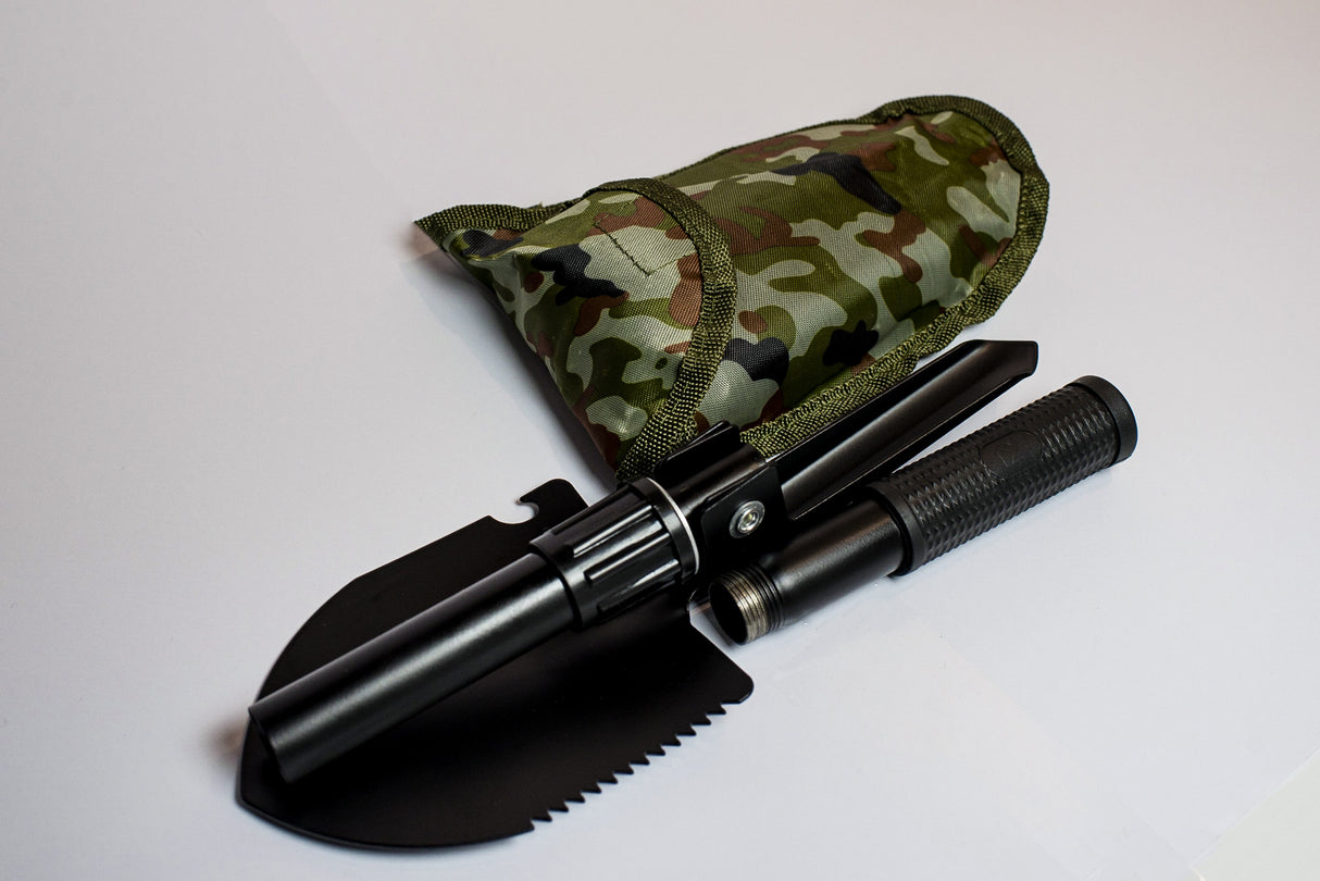 Military Shovel Portable Folding Mini Emergency Survival Compass