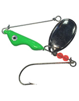 Shur Strike Erie Spinner, 3 / 8oz, Mustad Gold Hook, Holographic Eyes, UV Clear Coat