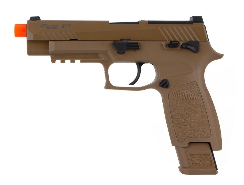 CARABINE À AIR COMPRIMÉ SIG SAUER MCX AIR, CAL. .177, CO2 88 GR, 30 COUPS, TAN (FDE), 410 FPS - 5,7 JOULES - AVEC MICRO POINT ROUGE - AUCUN PAL NÉCESSAIRE 