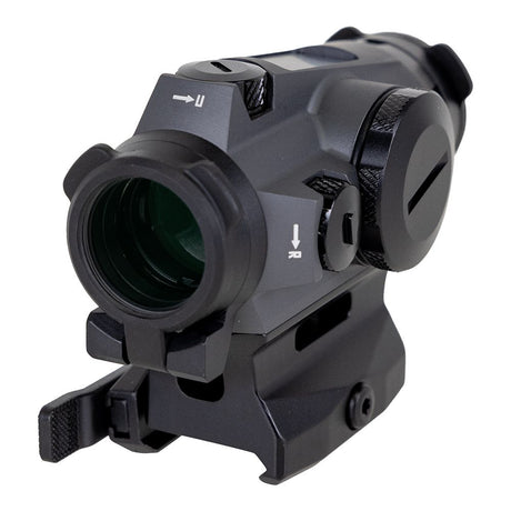  VISEUR POINT ROUGE SIG SAUER ROMEO4S, CERCLE-POINT BALISTIQUE, SOLAIRE, AJUSTEMENT 0.5 MOA, BATTERIE LATÉRALE, MONTURES TORX ET QR, FINITION GRAPHITE