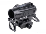 SIG SAUER ROMEO4T RED DOT SIGHT, BALLISTIC CIRCLE DOT, SOLAR, 0.5 MOA ADJ., SIDE BATTERY, HEX BOLT MOUNT, SPACER, BLACK