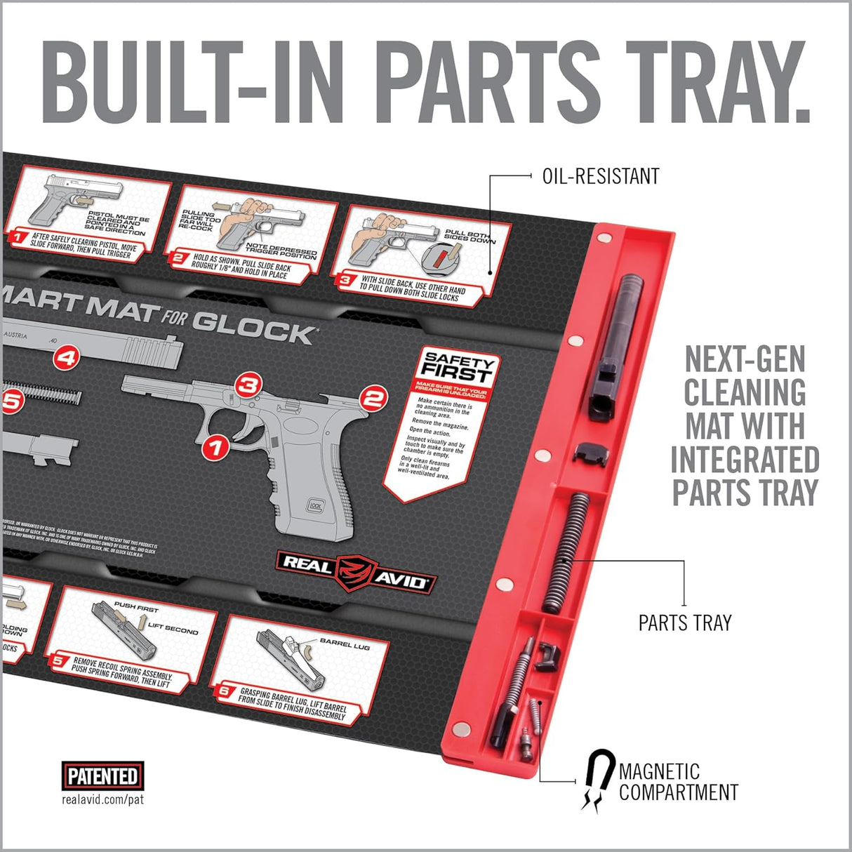 REAL AVID - SMART MAT FOR VARIOUS HANDGUN MODELS