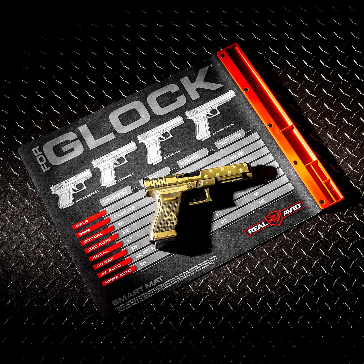 REAL AVID - SMART MAT FOR VARIOUS HANDGUN MODELS