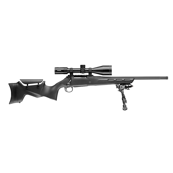 Sauer S100 PANTERA, .308, 510 mm BBL cannelé, fileté (type B M17x1), stock de stratifié noir