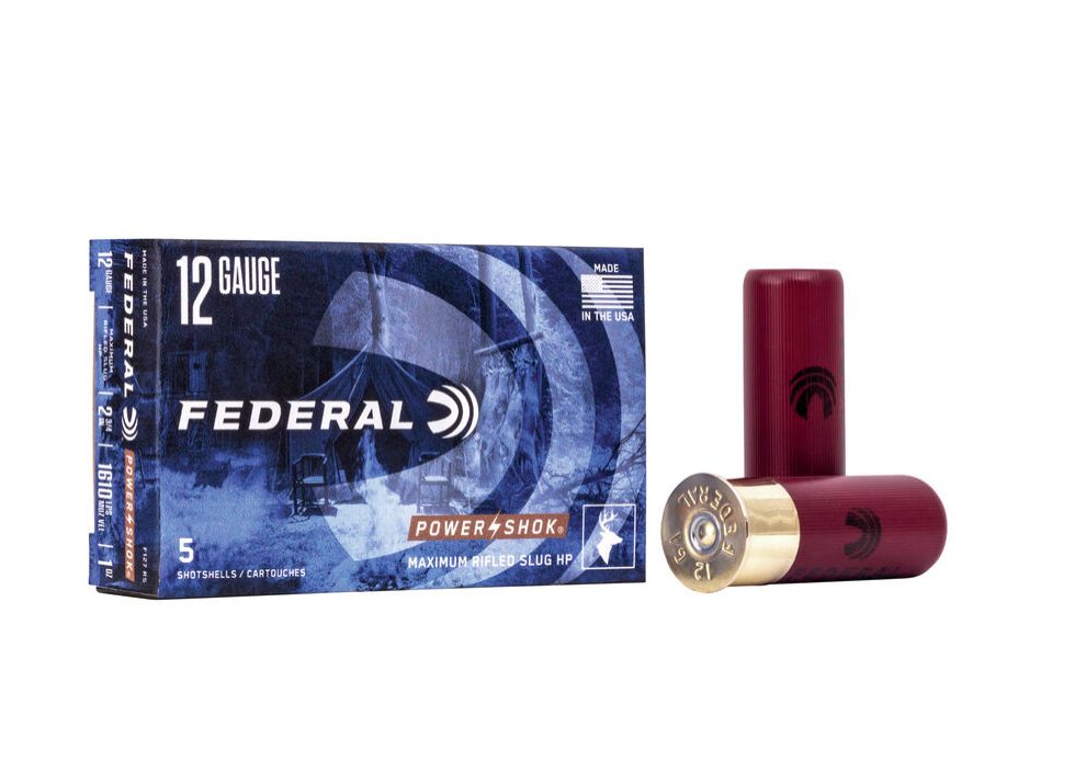 Federal .12ga 2 3/4 "Les limaces de puissance de puissance