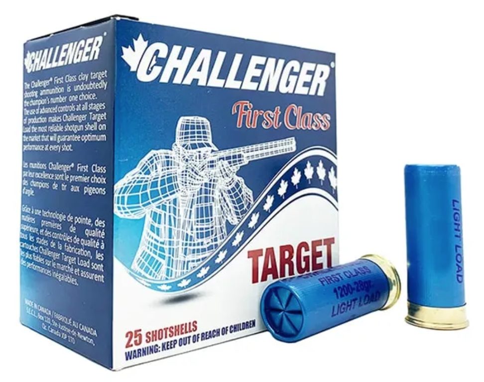 Challenger Target Load 12 Gauge 1oz. 2-3/4 inch #7.5 Shot 25rds – CRAFM