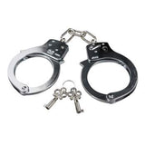 STEEL HANDCUFFS - TWO COLORS AVAILABLE