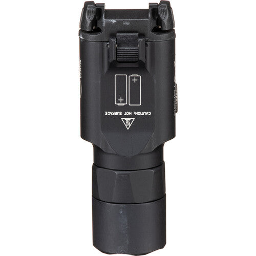 SUREFIRE X300 TURBO WEAPON LIGHT, 6V, UNIVERSAL/PICATINNY THUMB SCREW RAIL MOUNT, HIGH-CANDELA, BLACK, Z-XBC PUSH/TOGGLE SWITCH