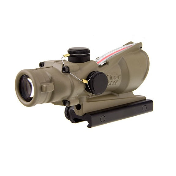 Trijicon ACOG 4x32 Scope, Dual Illuminated Red Crosshair .223 Ballistic Reticle w/ TA51 Mount (TA31-C-100372)