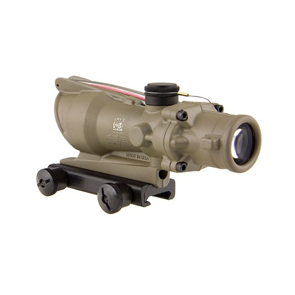 Trijicon ACOG 4x32 Scope, Dual Illuminated Red Crosshair .223 Ballistic Reticle w/ TA51 Mount (TA31-C-100372)