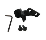 BLACK INTERCHANGEABLE THUMBREST - 3 DIFFERENT MODELS: 45 DEGREE CONCAVE / 45 DEGREE CONVEX / 45 DEGREE FLAT