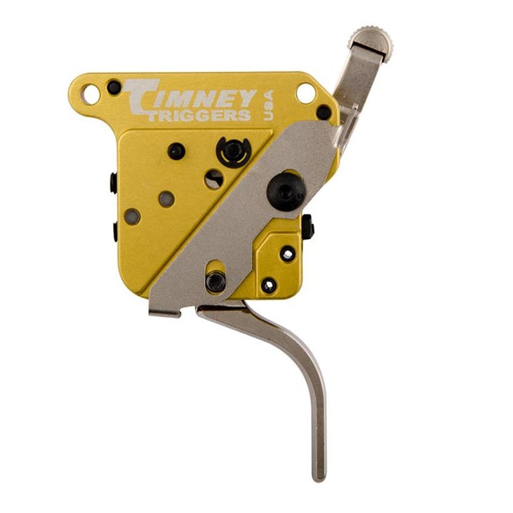 Timney Triggers Calvin Elite Remington Model 700 Replacement Straight Trigger Nickel Plated