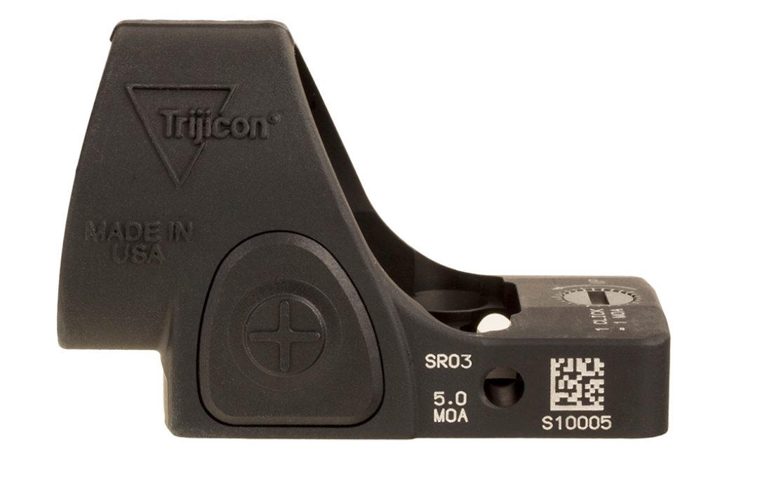 TRIJICON SRO SIGHT ADJ. LED 5.0 MOA RED DOT