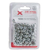 MUNITIONS UMAREX 2219003  POUR LANCE-PIERRE,  BILLES EN ACIER 3/8" (BOÎTE DE 100)