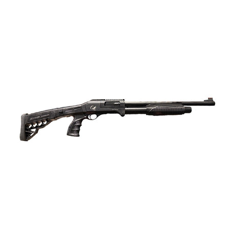 TAIGA WOLVERINE X – FUSIL À POMPE REPLIABLE 12 GA CANON DE 18,5″, CHAMBRE DE 3″,  FINITION NOIRE - PLUSIEURS MODÈLES DISPONIBLES