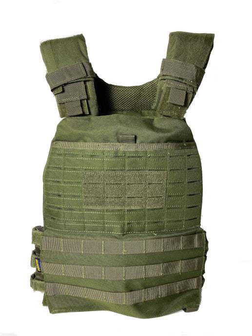 Crafm Tactical Vest, 600D Nylon, pas de pochette - Plaques Carrier