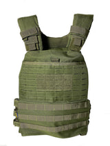 CRAFM TACTICAL VEST, 600D NYLON, NO POUCH - PLATES CARRIER