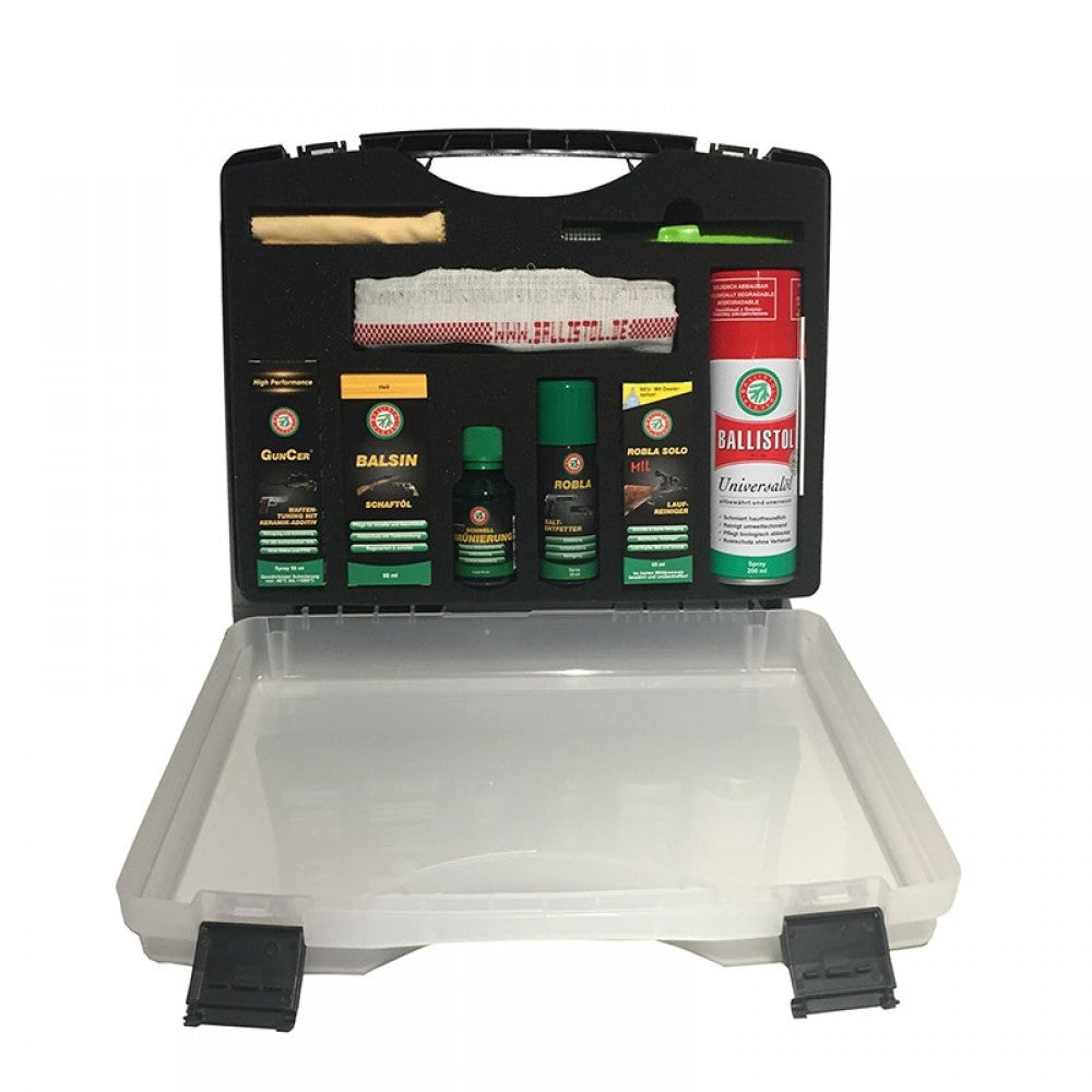 Ballistol Gun Cleaning Kit with 12 Essential Gun Care Items