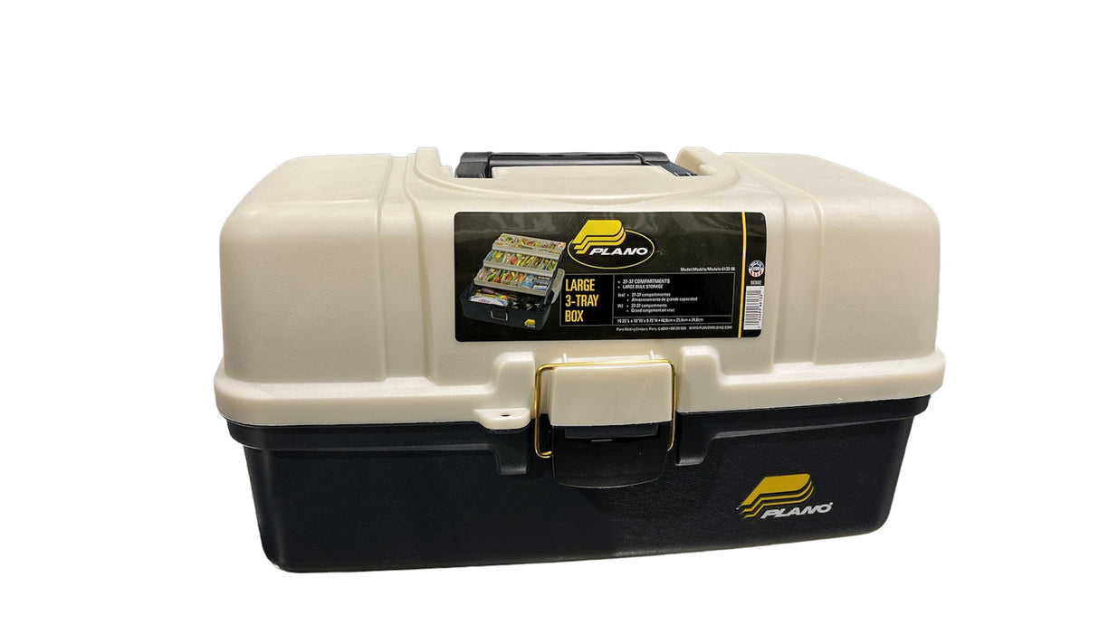 PLANO THREE-TRAY TACKLE BOX LARGE