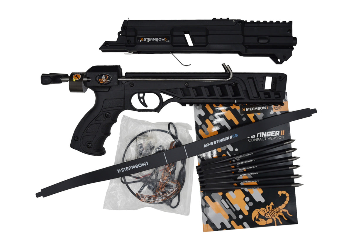 AR-6 STINGER II - COMPACT TACTICAL MAGAZINE FED CROSSBOW - MADE BY STEAMBOW IN AUSTRIA