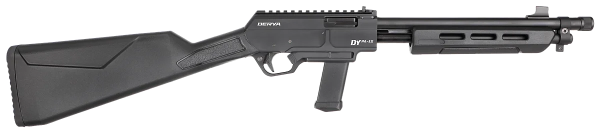 DERYA DYPA-12 9MM 12" PUMP ACTION RIFLE - GLOCK MAGAZINES