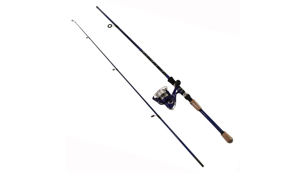 Okuma Fin Chaser X Spinning Combo 6' 0" Rod 2 Piece 30BL Fishing Rod