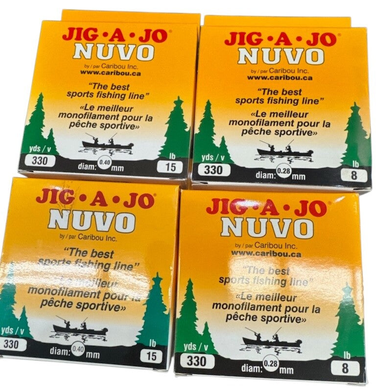 JIG.A.JO NUVO - LA MEILLEURE LIGNE DE PÊCHE SPORTIVE