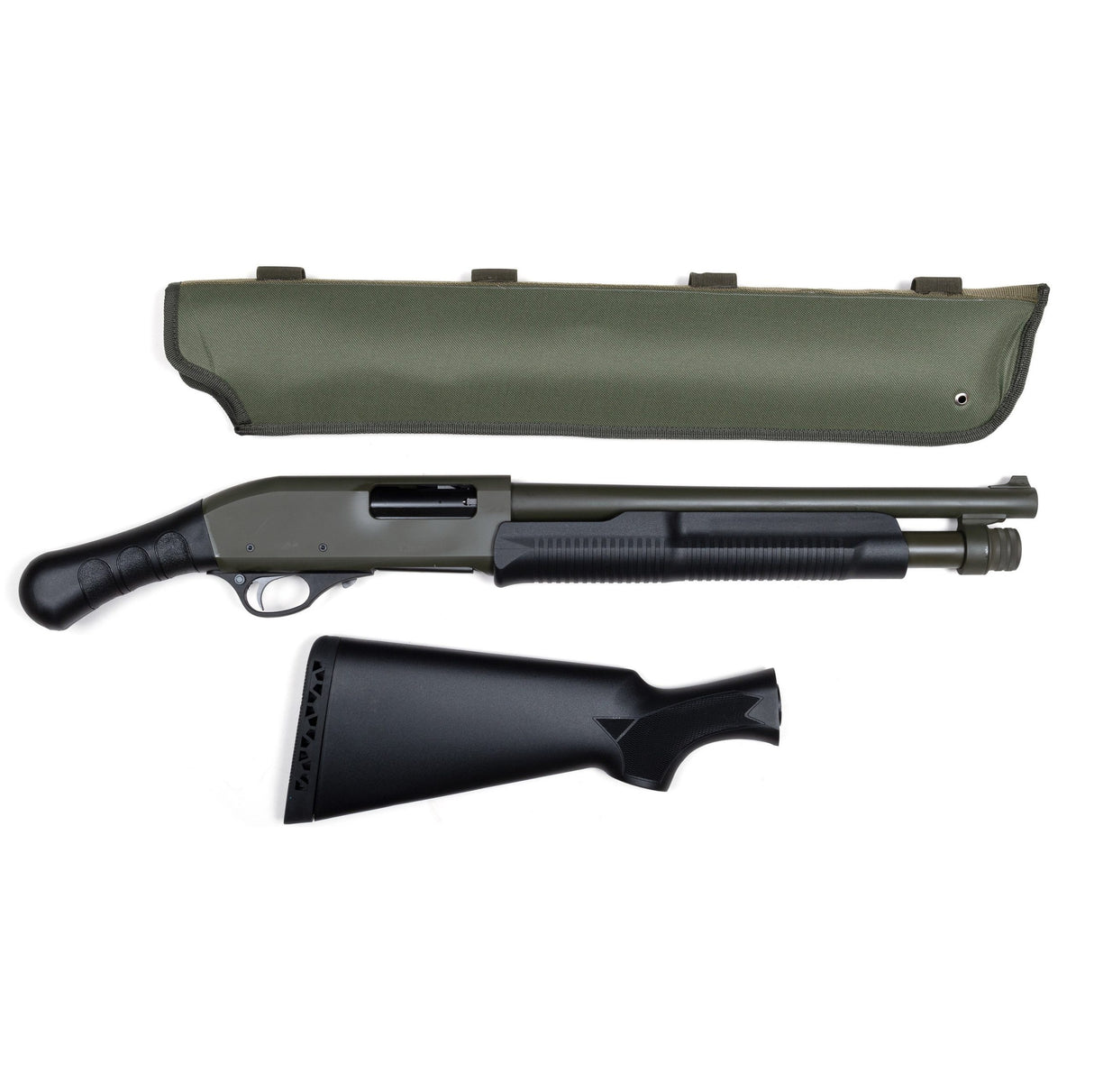 Churchill Pump Shotgun - OD Green