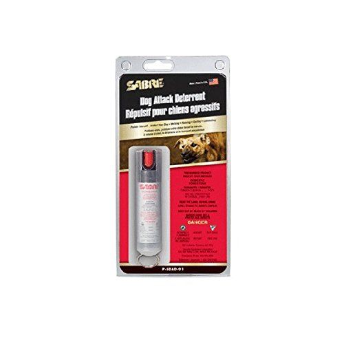 Sabre 22 grammes d'attaque pour chiens Spray dissuasif - Clear