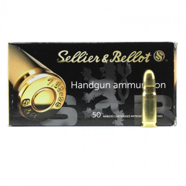 Sellier & Bellot - 7.62x25 Tokarev Ammunition