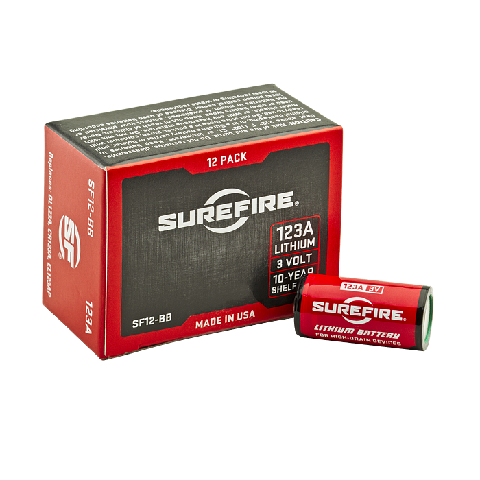 Pack de batteries SureFire SF123A