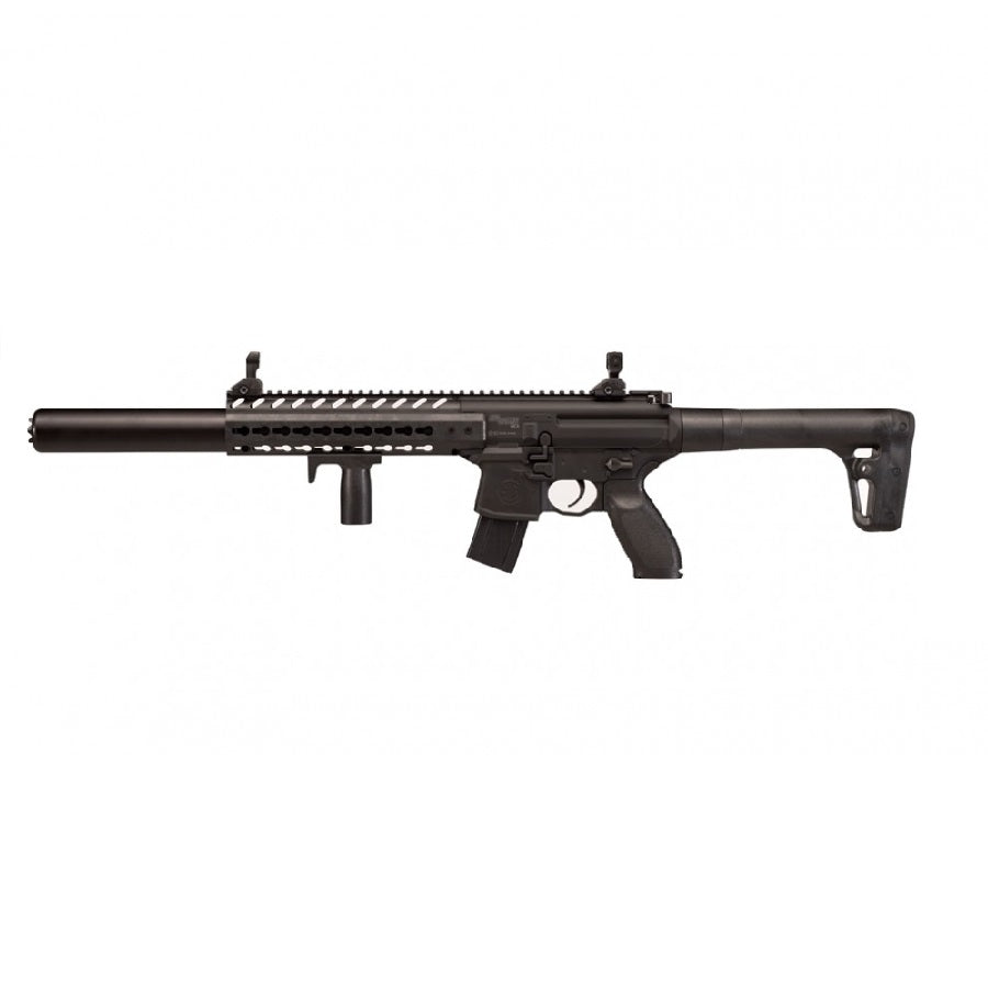 SIG SAUER AIRGUN RIFLE MCX AIR, .177 Cal, 88Gr C02, 30RD, 700FPS - 5.7 JOULES - FDE - 700 FPS