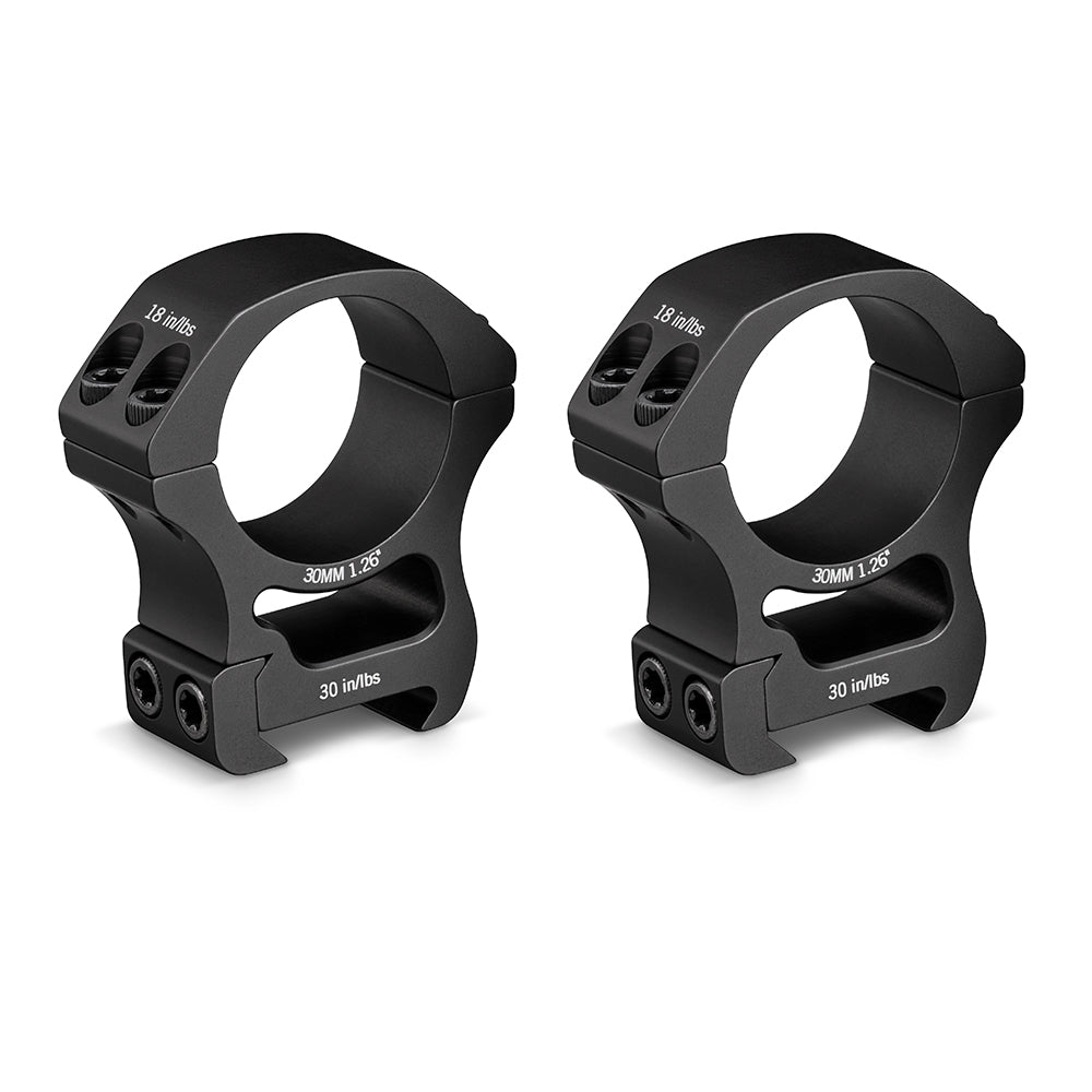 Vortex 30mm Pro Rings High (ensemble de 2)