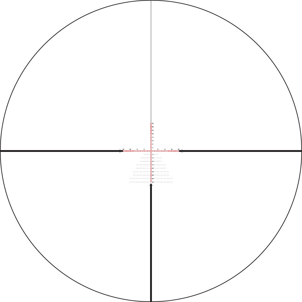 Vortex Viper PST 3-15x44 FFP Riflescope avec EBR-2C MOA (VT-PST-3155)